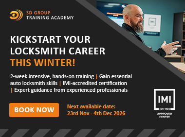 Advert: https://3dgroupuk.com/training/introduction-to-automotive-locksmithing?utm_source=L%26SW&utm_medium=Ad&utm_campaign=LSW_2026&utm_id=LSW_2026 