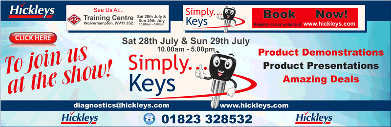 Advert: https://www.hickleys.com/diagnostics/simply_keys2018.php
