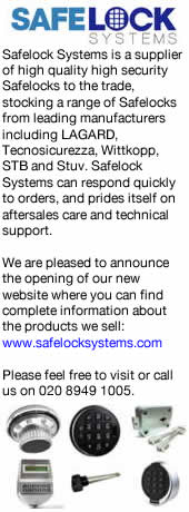 Advert: http://www.safelocksystems.com